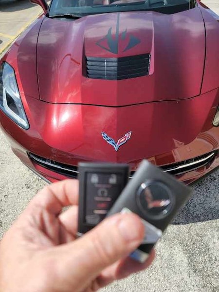 Fob repair at dunedin store location - corvette