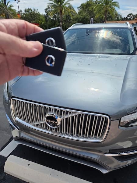 Fob repair at dunedin store location - volvo