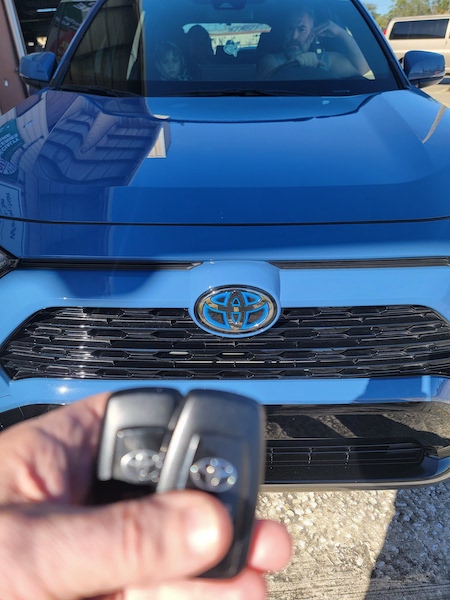  Fob repair done at flea market location in oldsmar - custom 